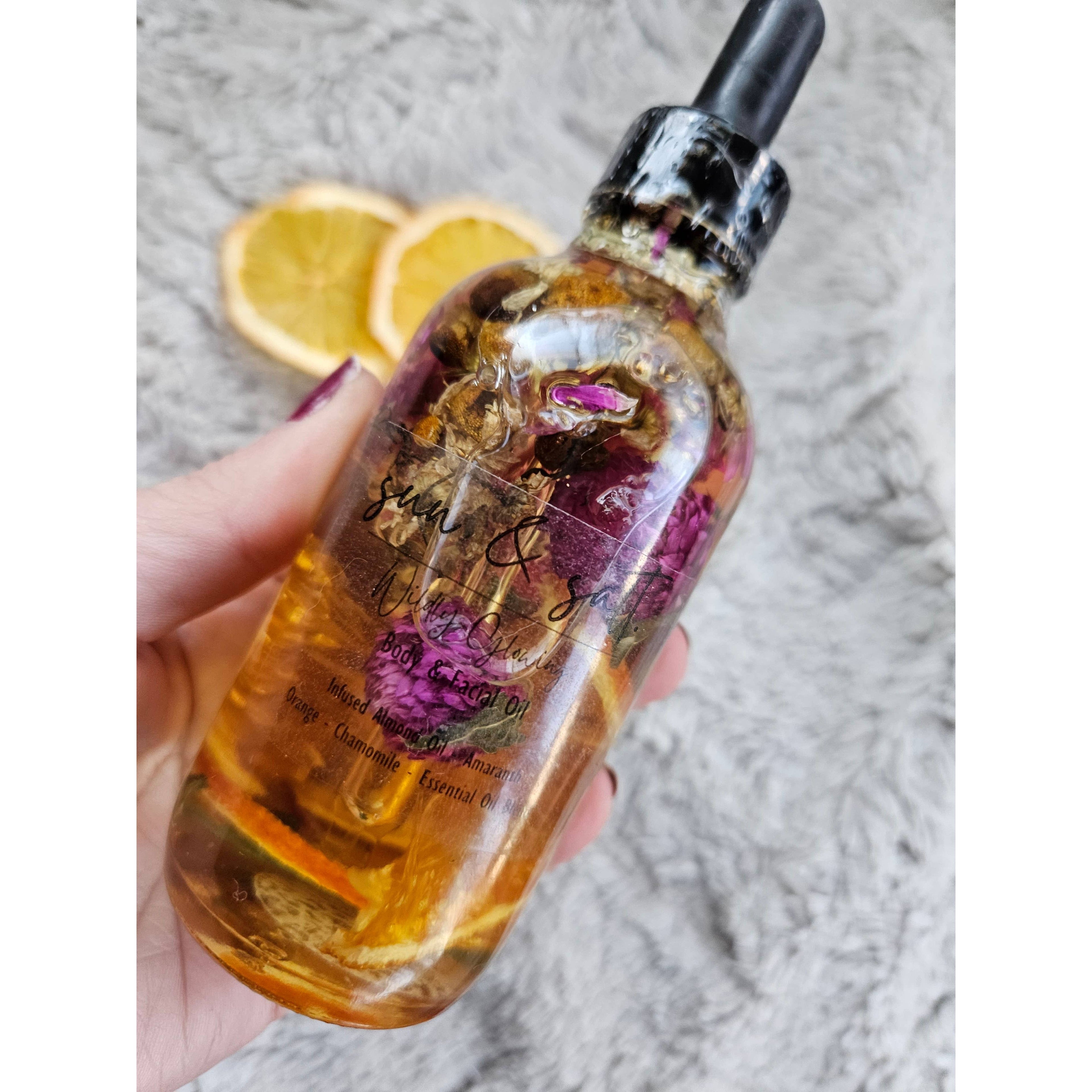 Floral Infused Face & Body Oil | Wildly Glowing