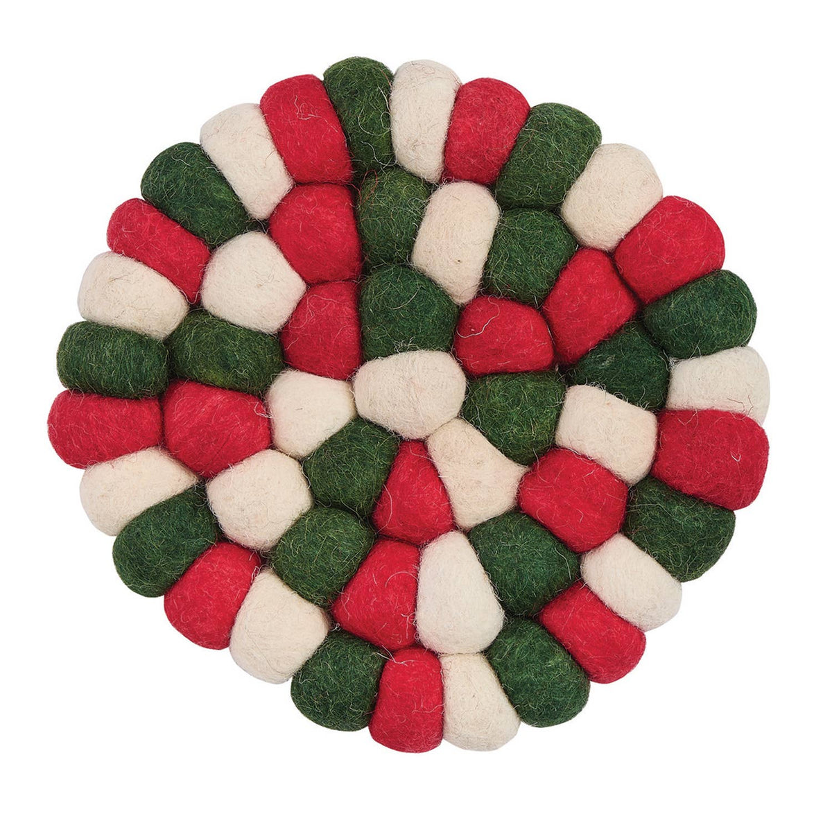 Wool Ball Trivet | Holiday