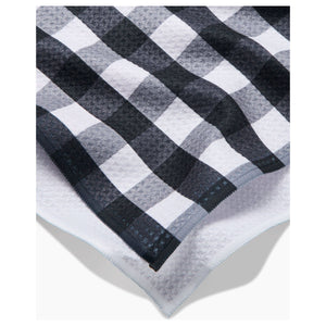 Geometry - Midnight Flannel Tea Towel