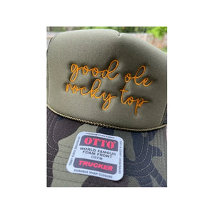 Script Foam Trucker Hat