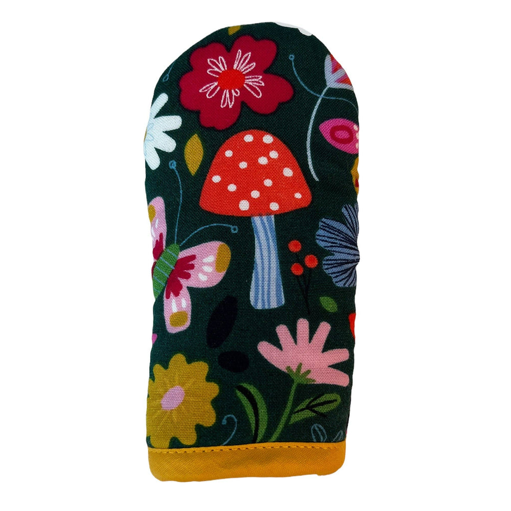 Skillet Mitt | Floral Mushrooms