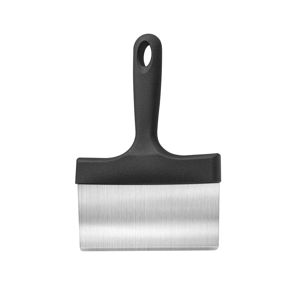 Fox Run Brands - Outset Stainless Steel Griddle Scraper with Handle,9” x 6.4"
