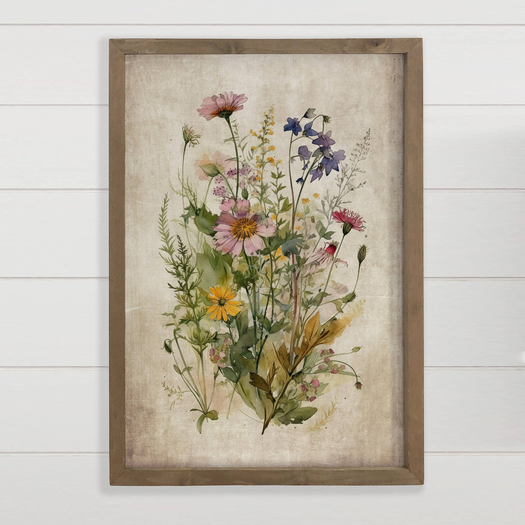Gathered Wildflowers |  24" x 36"