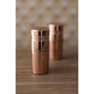 Copper Salt & Pepper Shakers