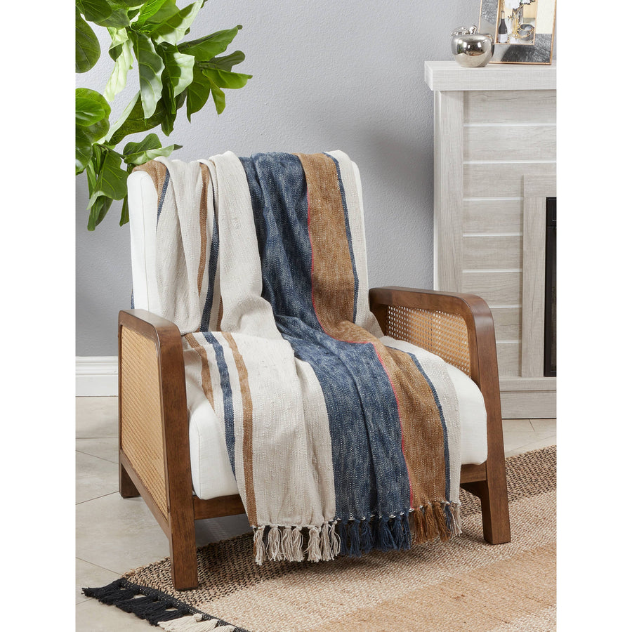 Striped Throw