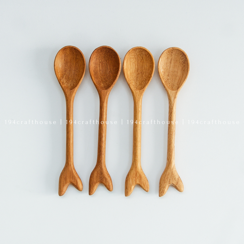 Fish Tail Wooden Spoon