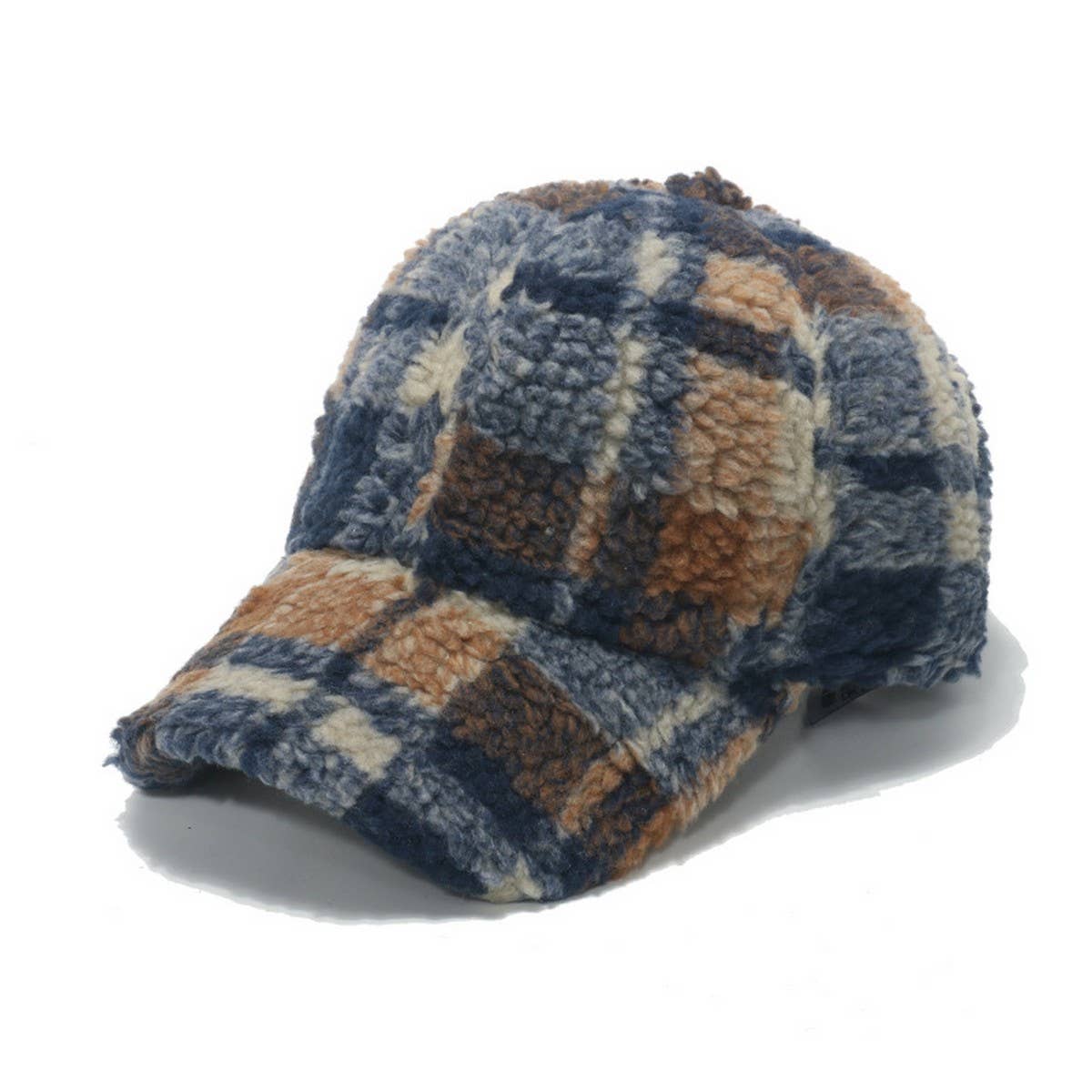 ACCITY - Wool Baseball Cap - Check Curved Brim_CWAH0728: TYPE1 / (OS) 2