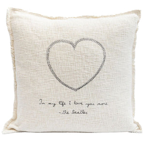 Pillow Collection - In My Life Embroidered Pillow