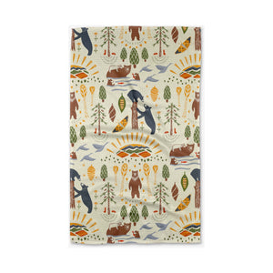 Geometry - Mama Bear Tea Towel