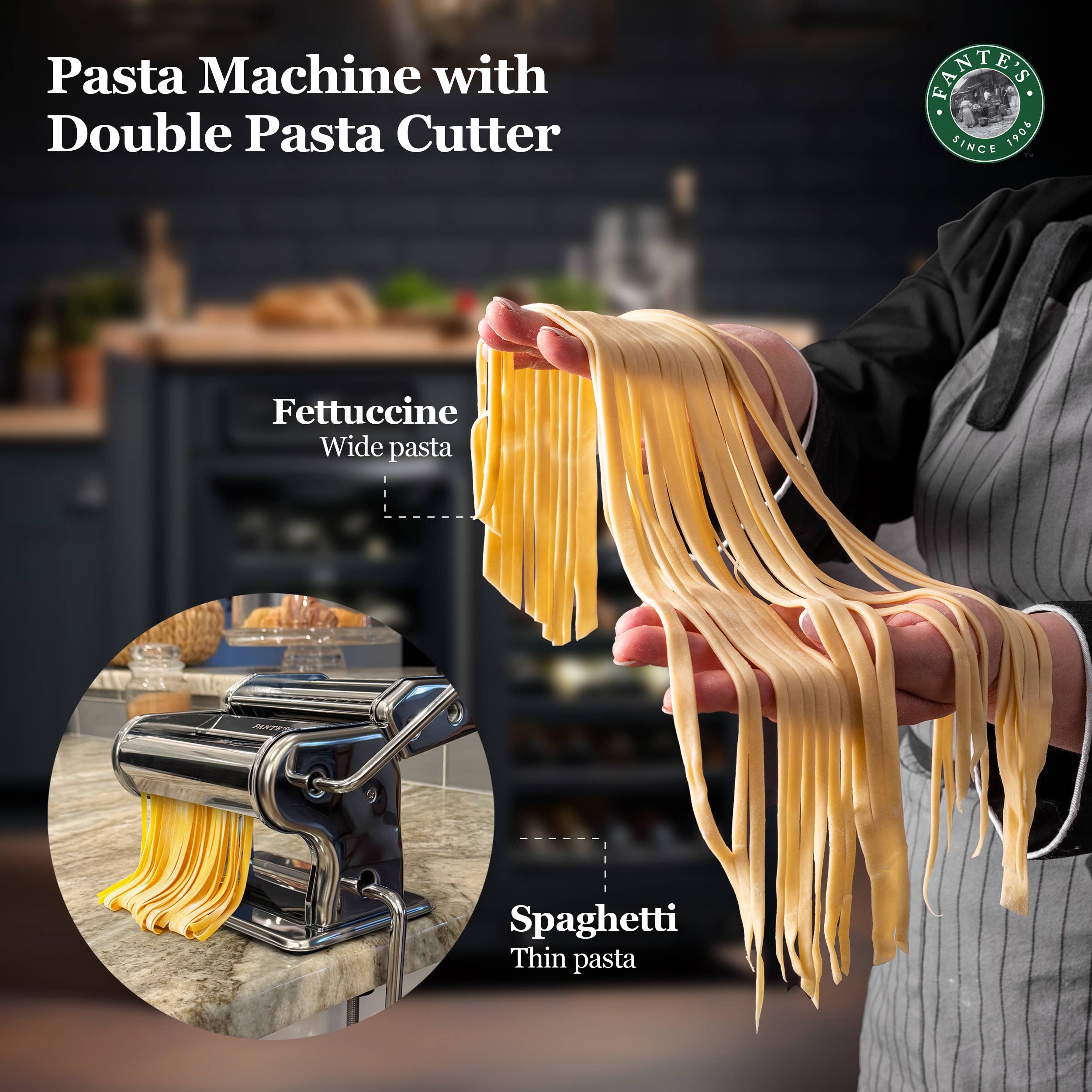 Fante's Pasta Machine | Red