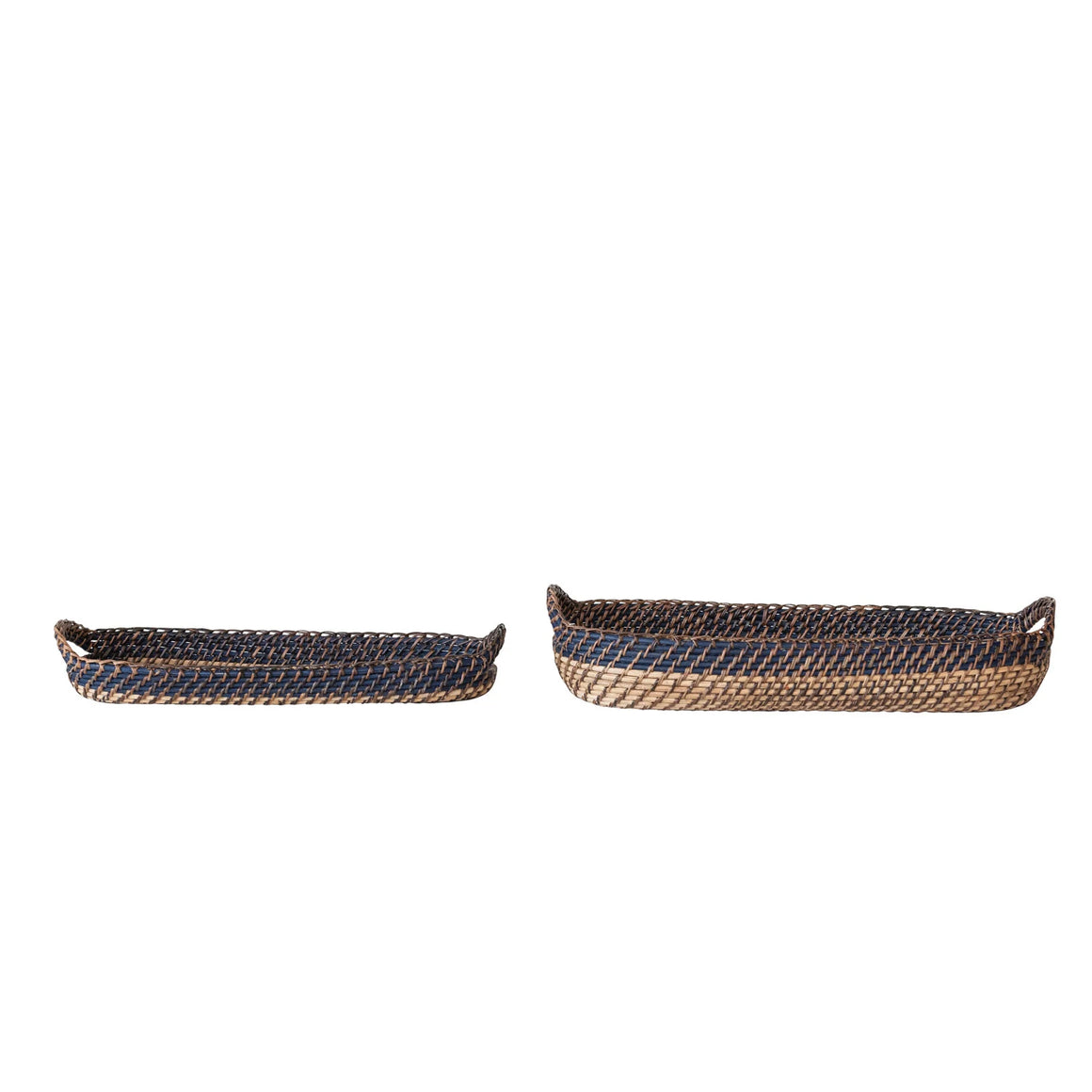 Hand-Woven Bread Baskets w/Handles