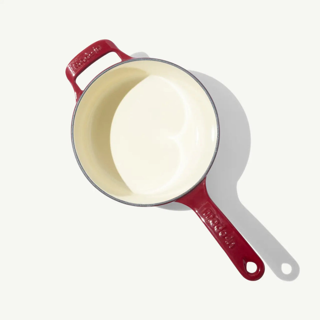 Enameled Cast Iron Saucepan |  2 Qt