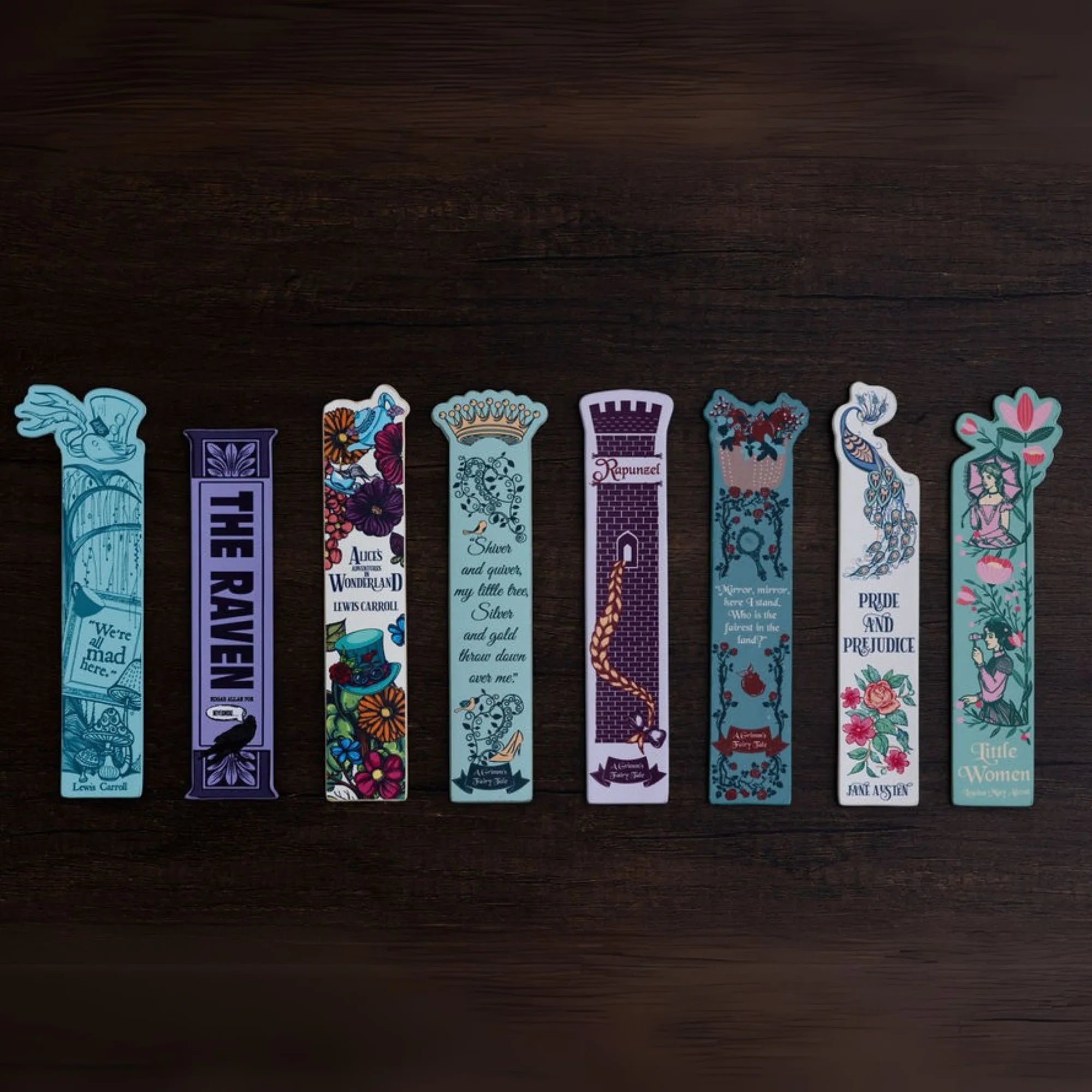 Bookmark | Alice's Adventures in Wonderland (Floral Nonsense)