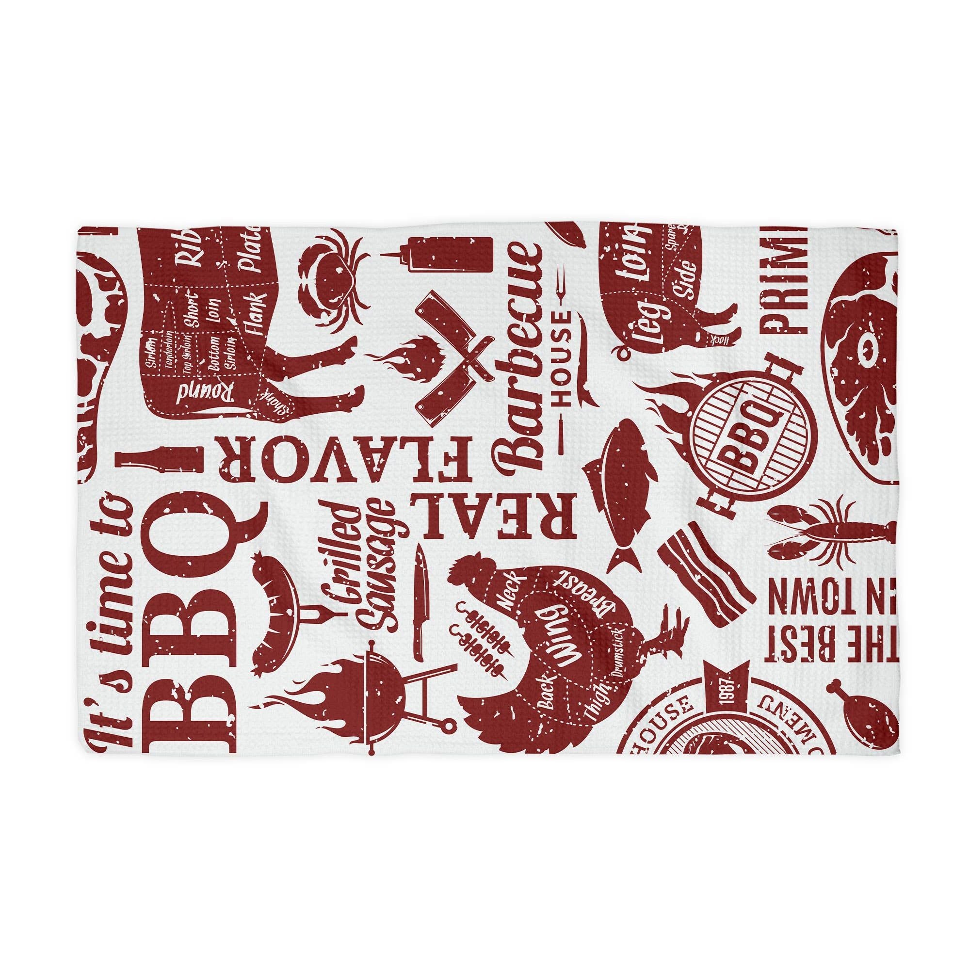 Kitchen Towel | BBQ Grilling Butcher Meat