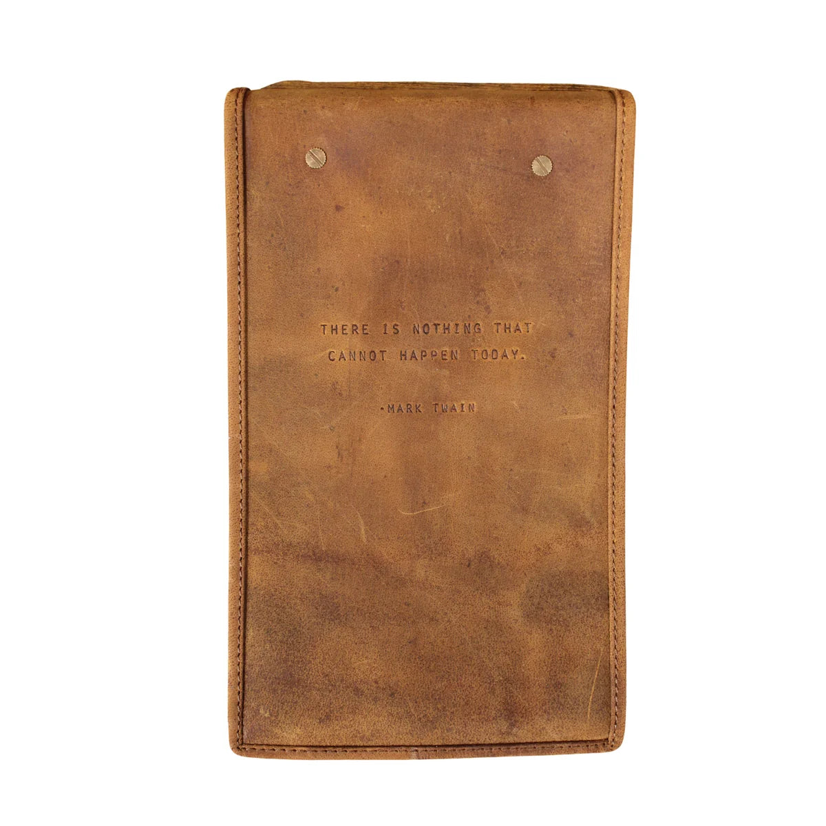 Signature Leather Desk Journal