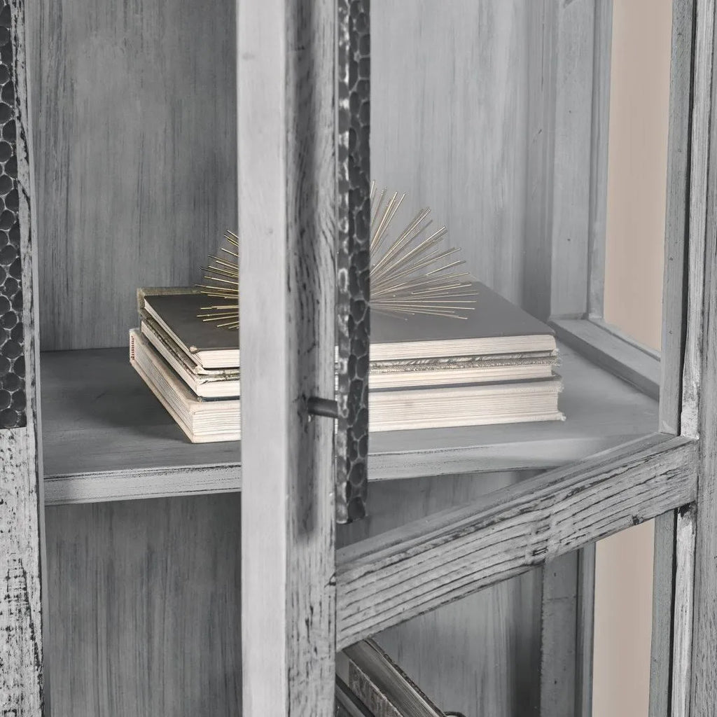 Simon Tall Cabinet | Antique Blue