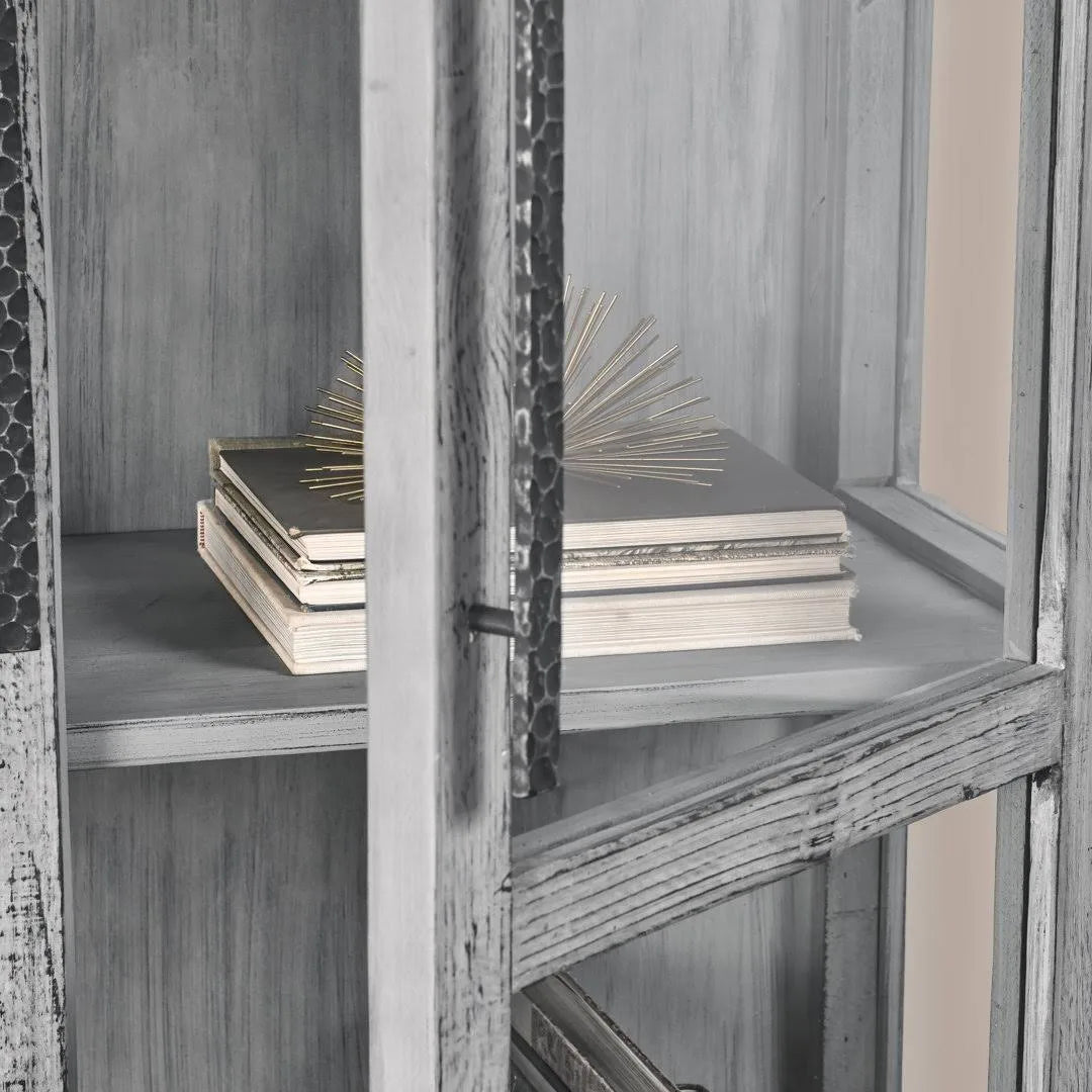Simon Tall Cabinet | Antique Blue