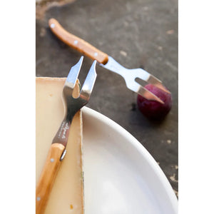 Olive Wood Cheese Fork