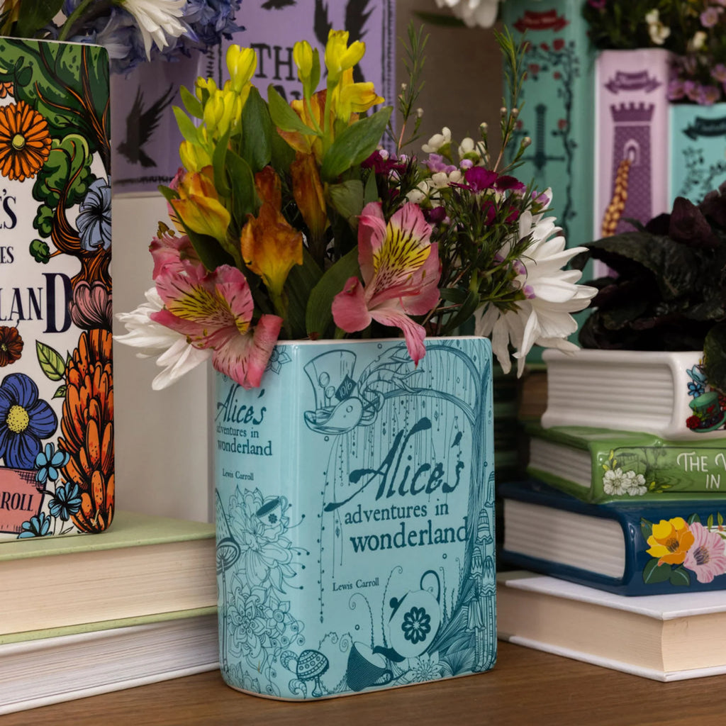 Small Book Vase | Alice's Adventures in Wonderland