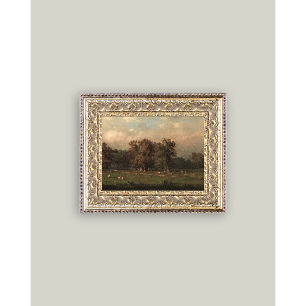 Framed Antique Art | Sheep Farm - 7x5