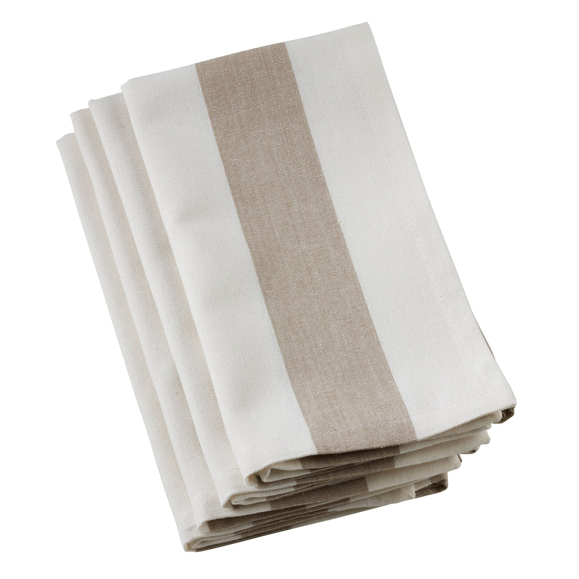 Classic Striped Napkin |  Taupe