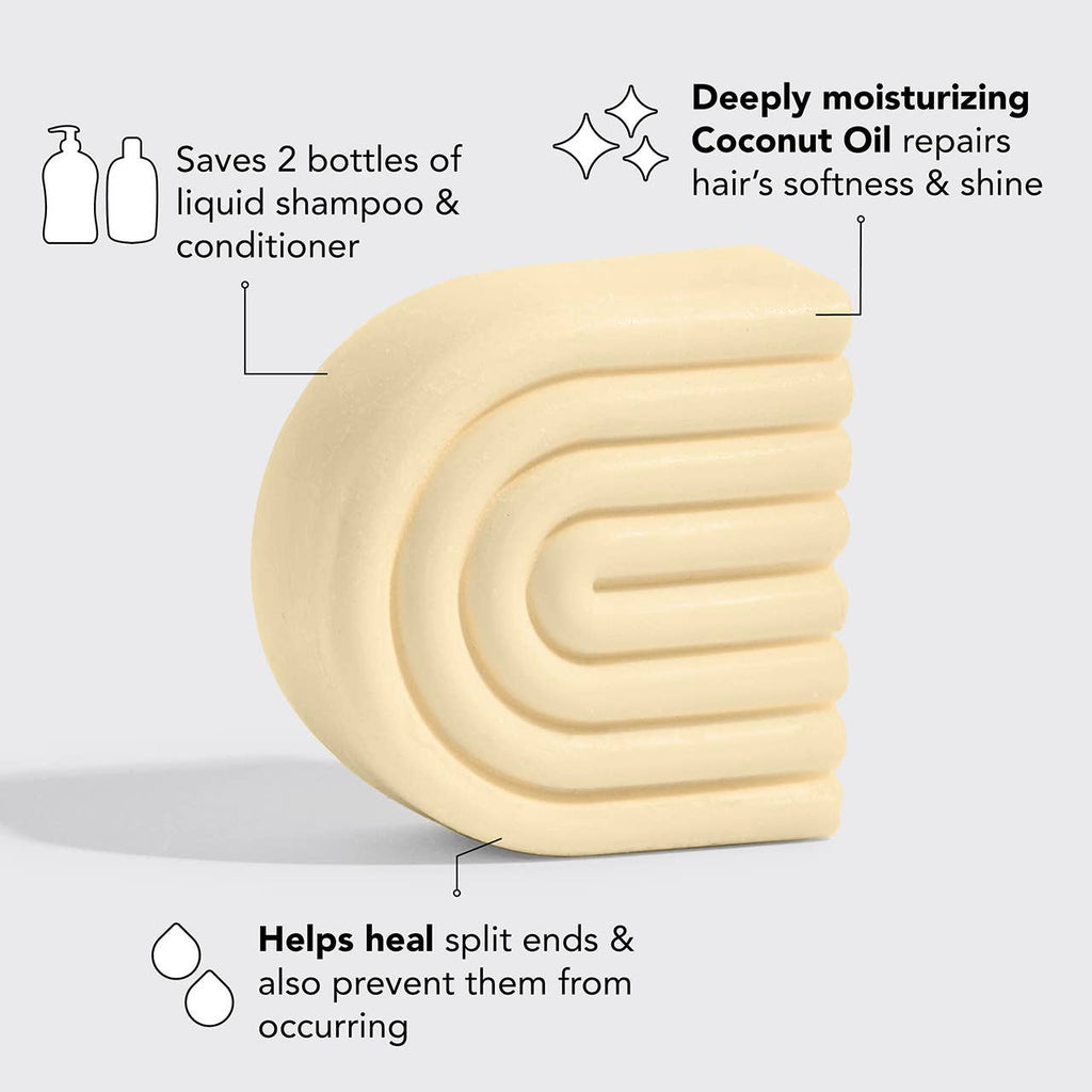 Conditioner Bar | Coconut Oil for Dry Damaged Hair