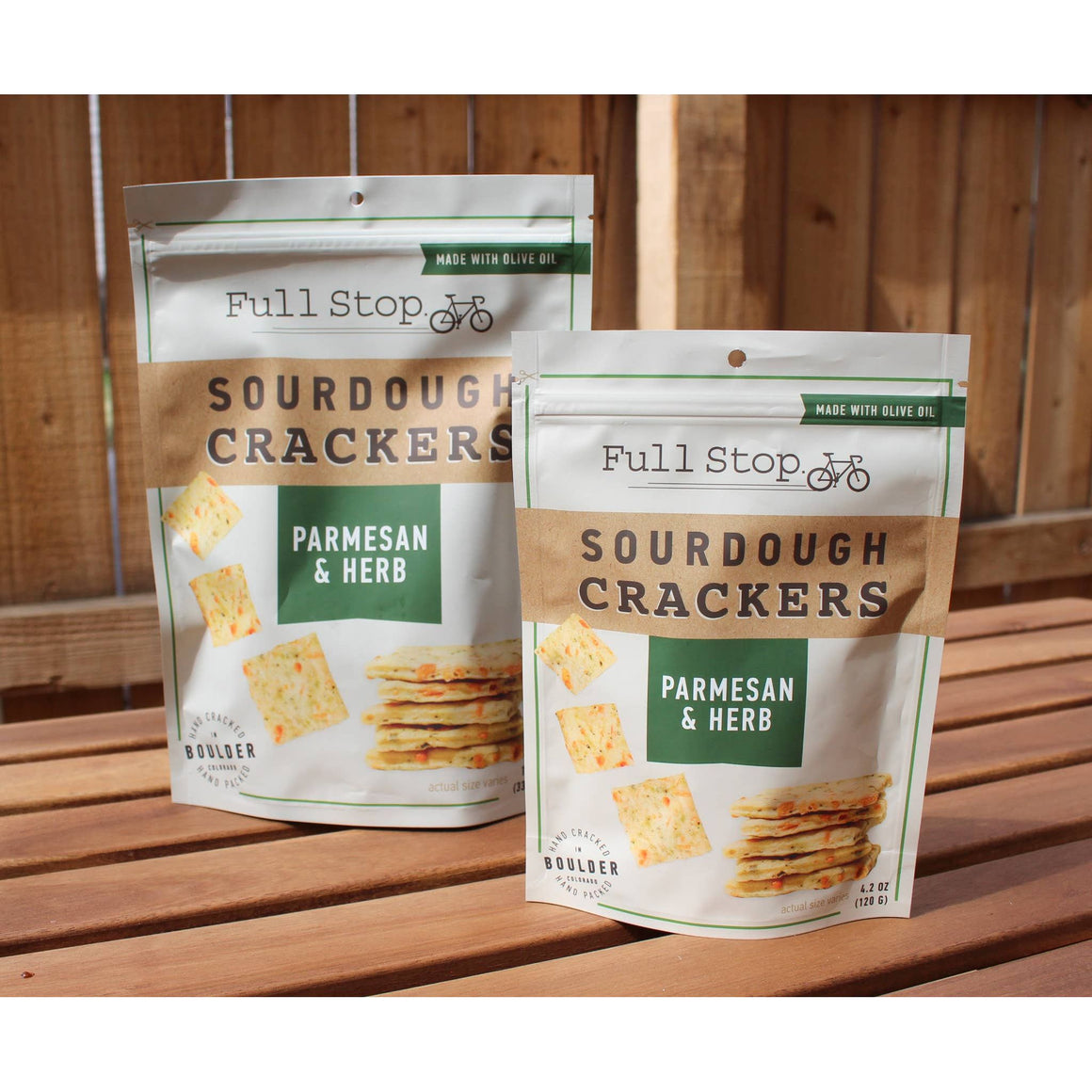 Sourdough Crackers | The OG - Parmesan & Herb (Small)
