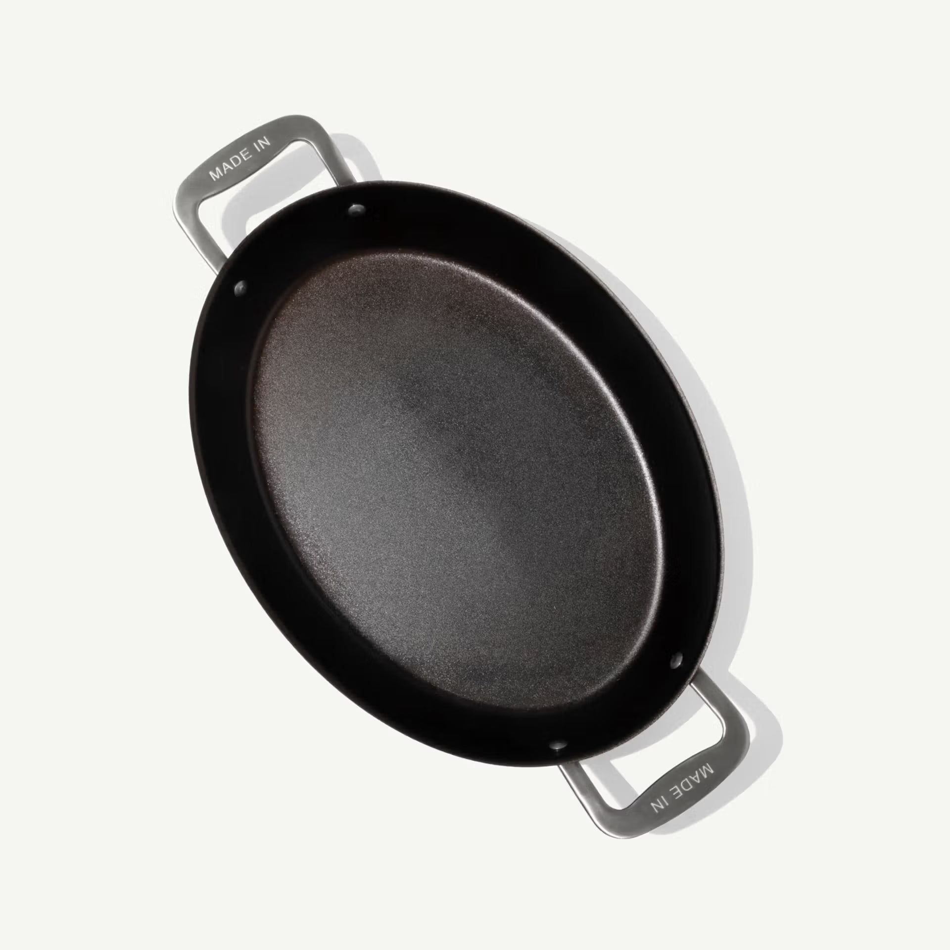 14" Seasoned Carbon Steel Gratin Dish
