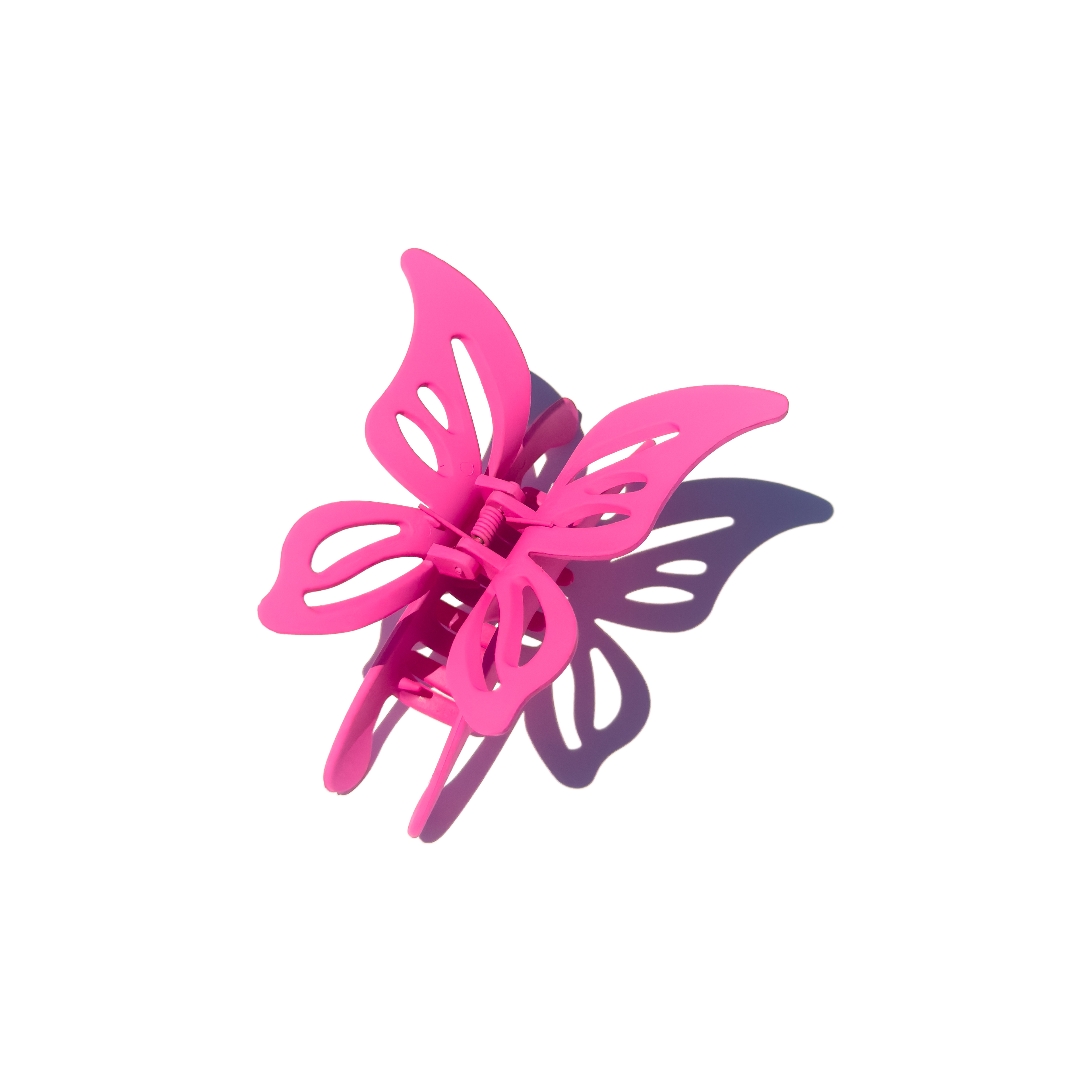 Matte Butterfly Hair Claw Clip | Chocolate