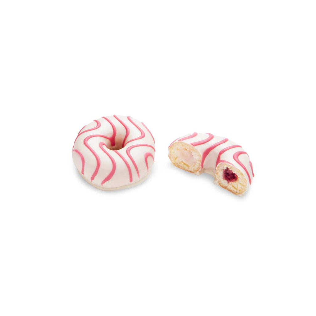 Raspberry Cheesecake Filled Donuts (4-Pack)