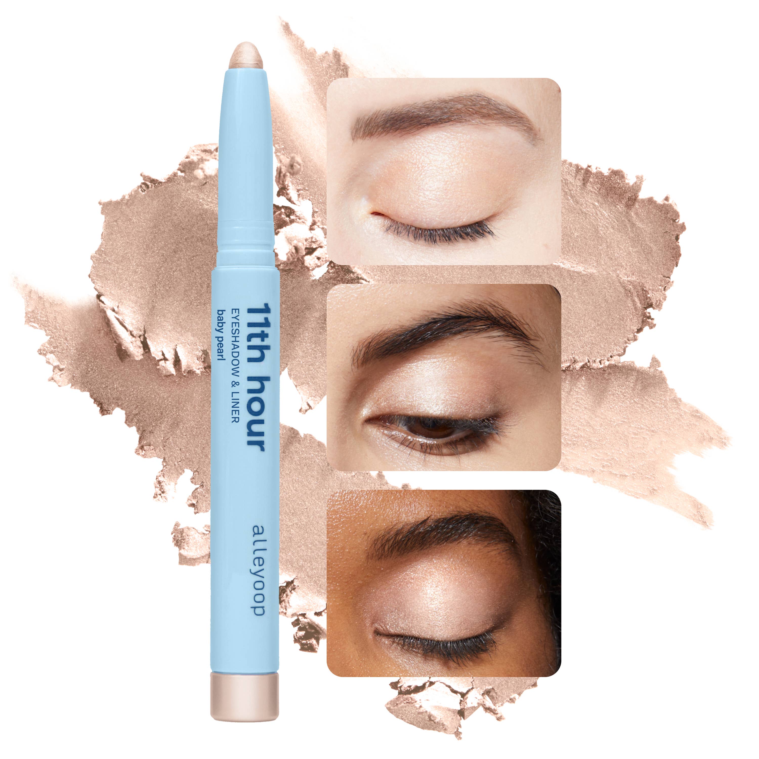 11th Hour Cream Eyeshadow & Liner Stick | Baby Pearl