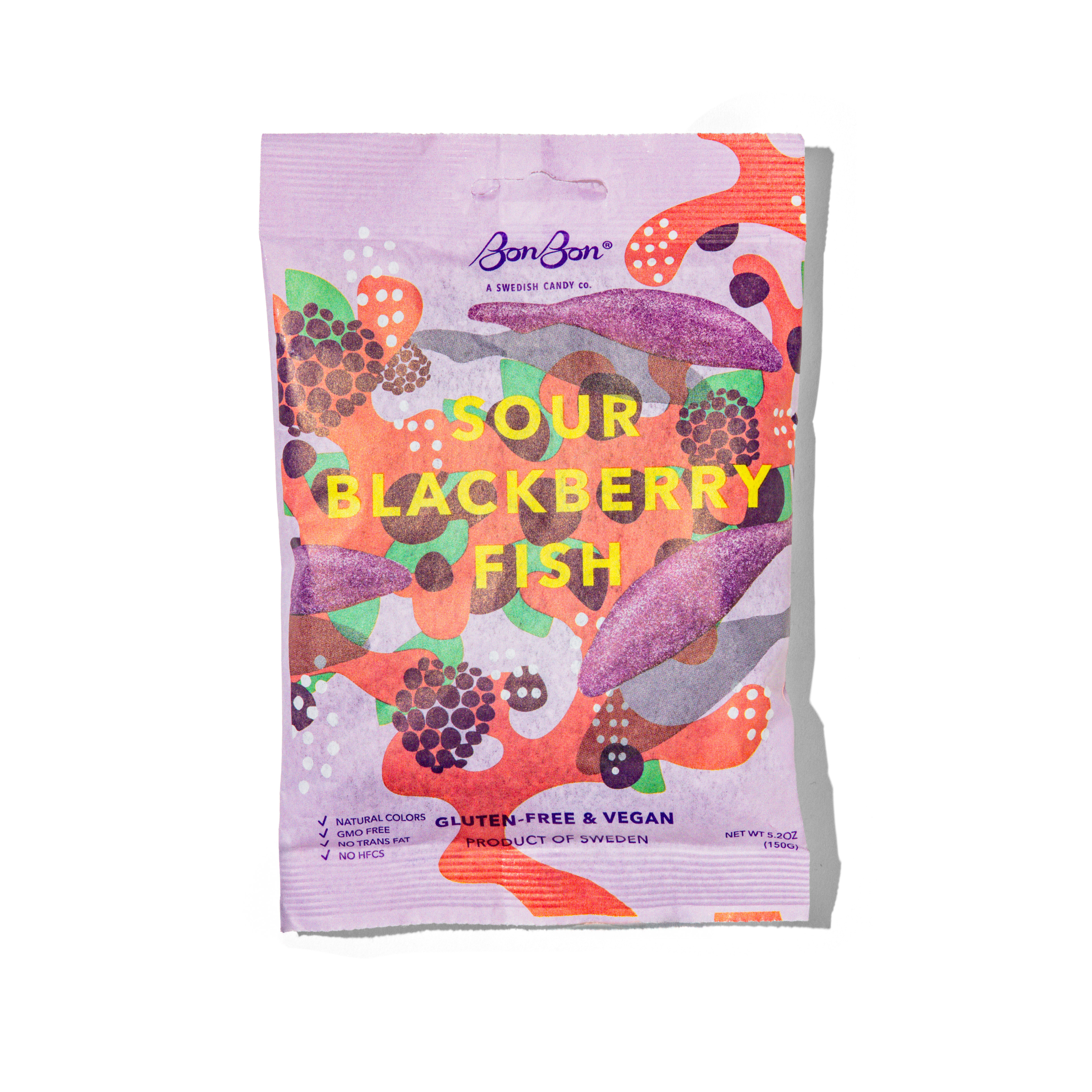 Swedish Candy | Sour Blackberry Fish