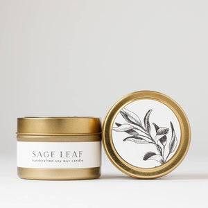 Jar Soy Candle | Sage Leaf (Summer Fall)