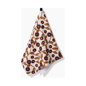 Geometry - Swirling Vines Tea Towel
