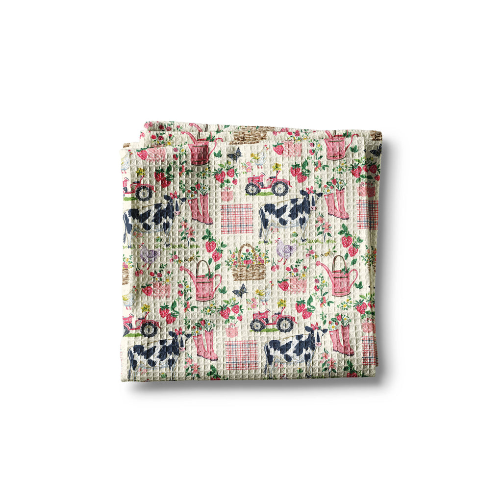 Kitchen Towel | Springtime Farm Life