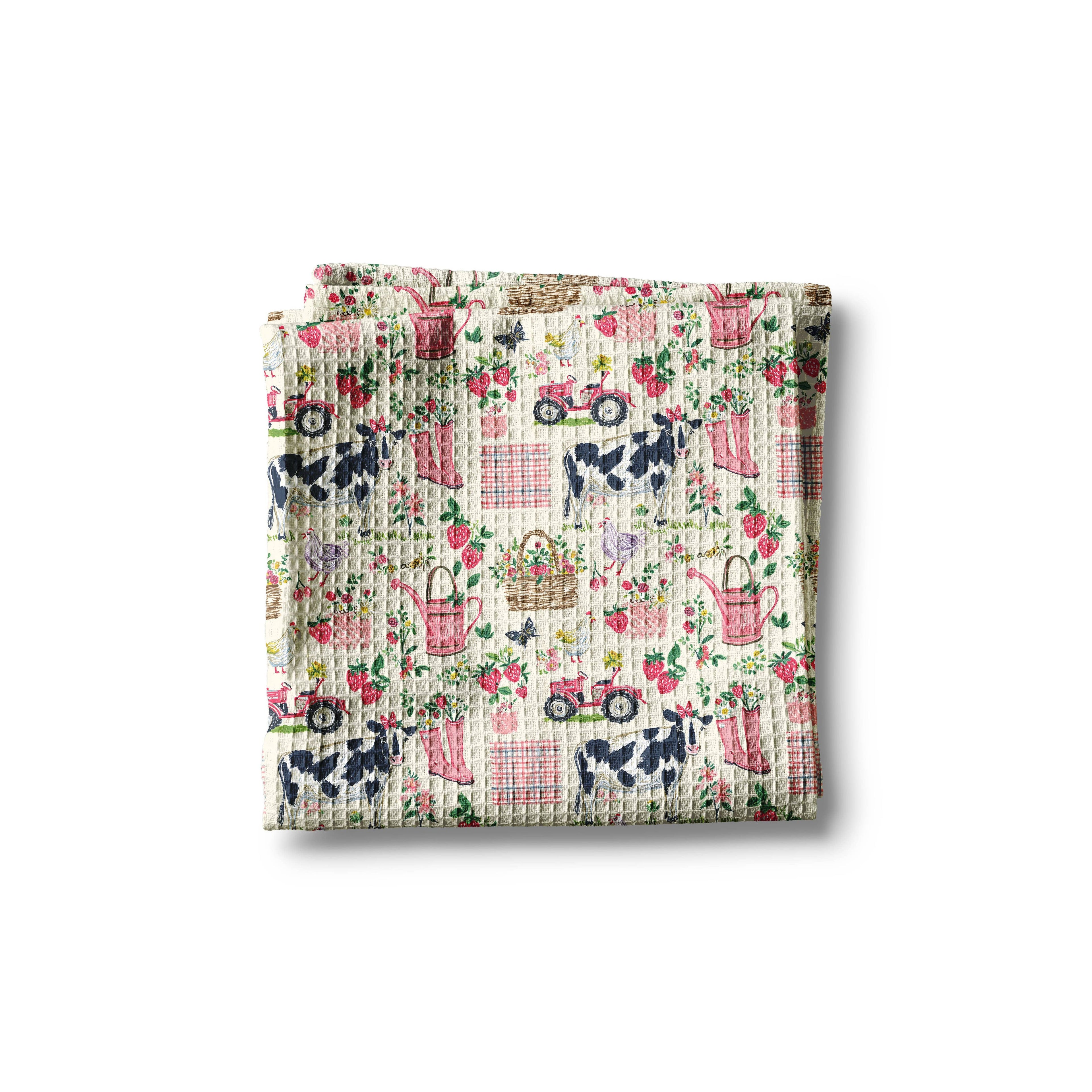 Kitchen Towel | Springtime Farm Life