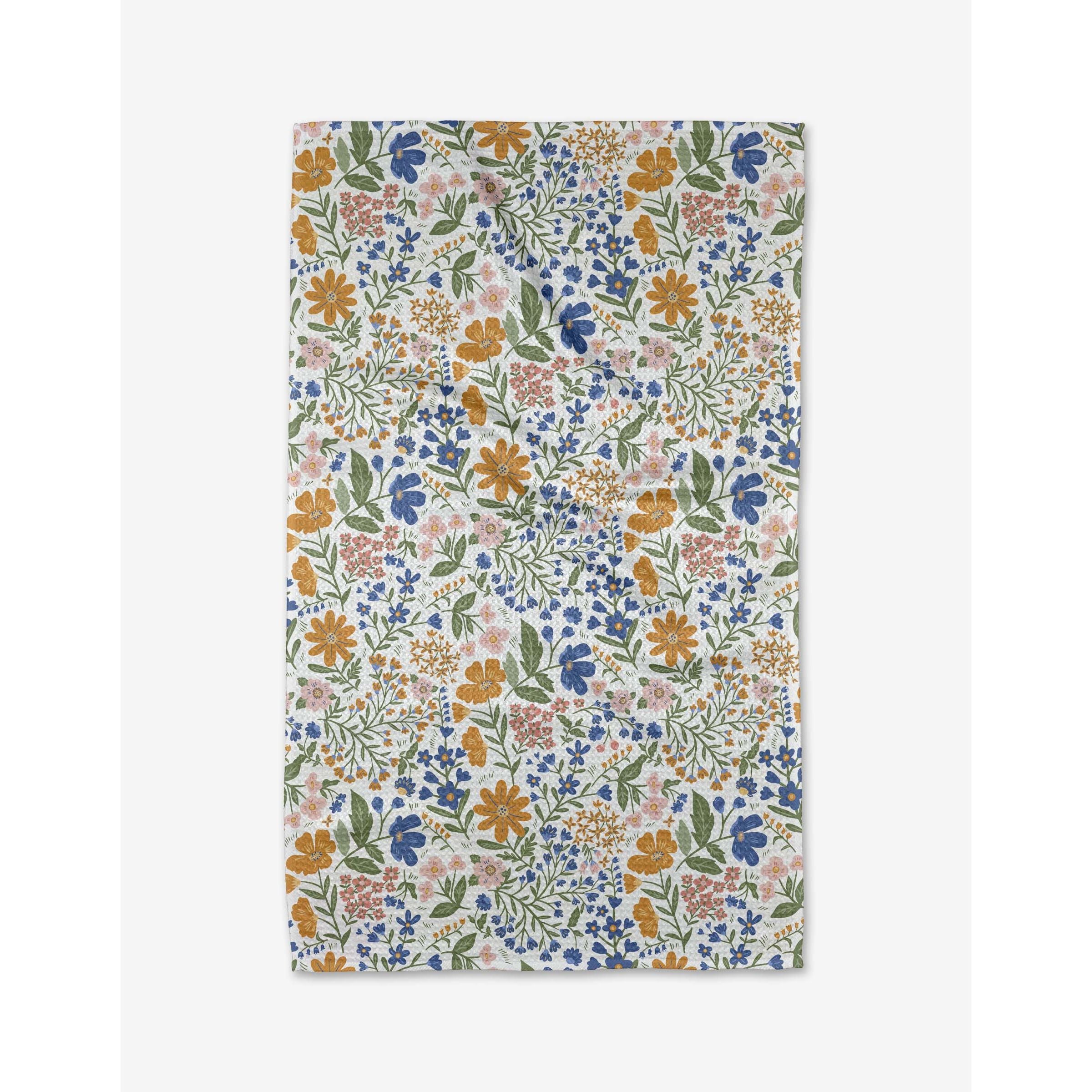 Geometry - Cottage Meadow Pastel Tea Towel