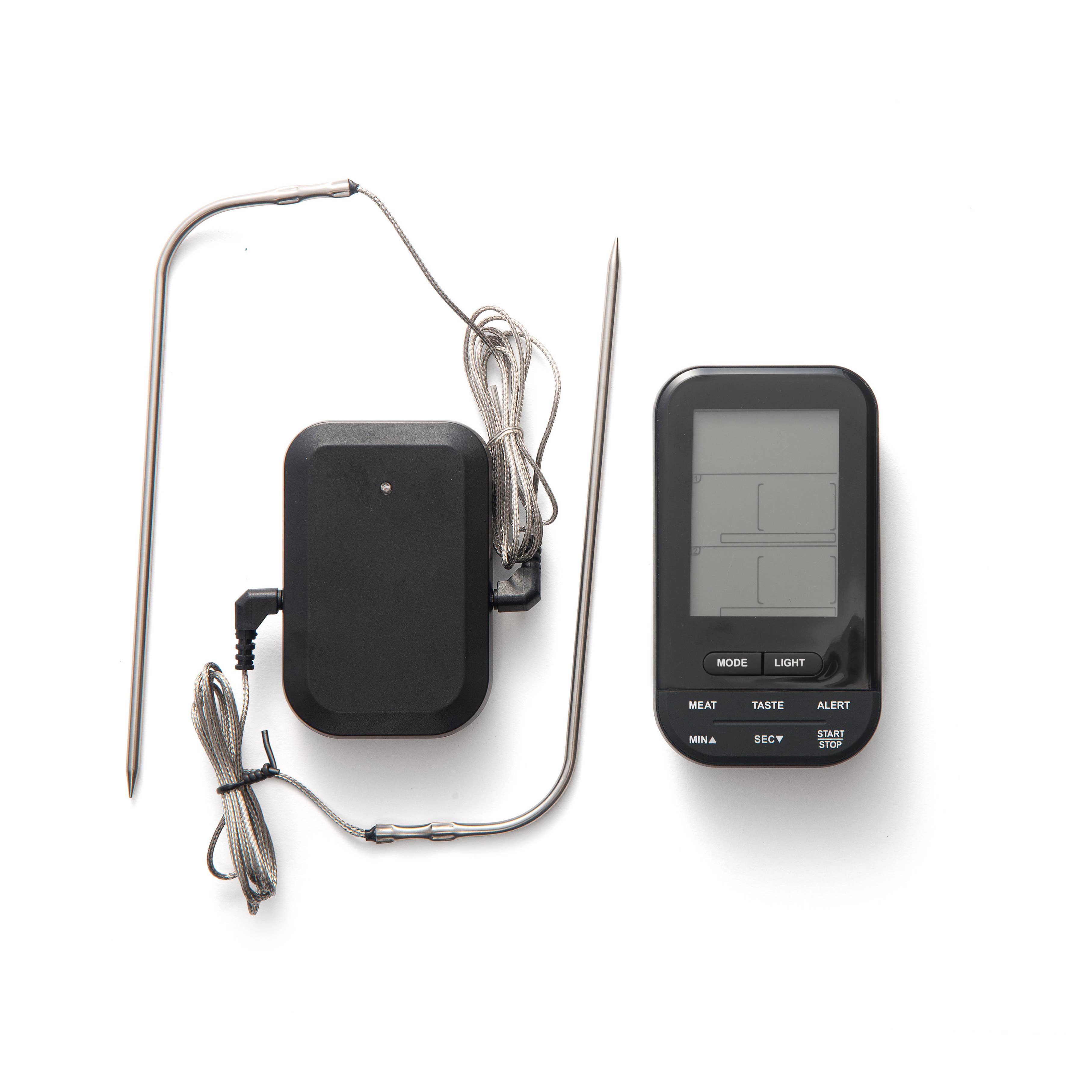 Fox Run Brands - Outset Digital Wireless Dual Probe BBQ Thermometer, 4.25"