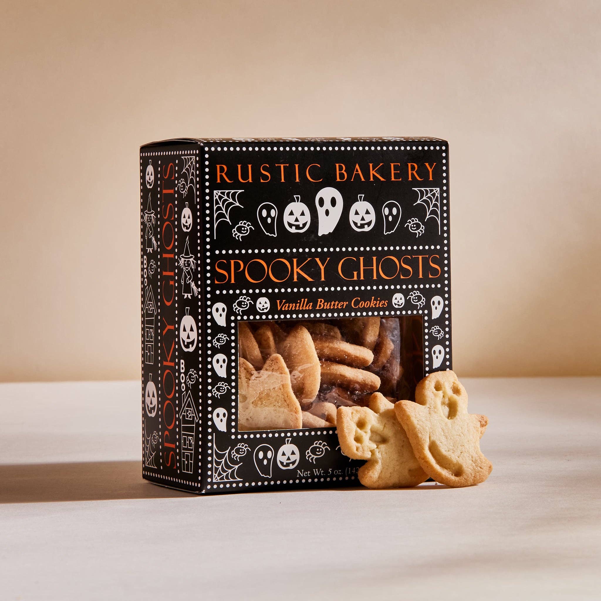 Rustic Bakery - Spooky Ghosts Vanilla Cookies