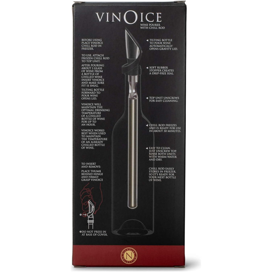 VinOice Wine Chiller & Non-Drip Pourer