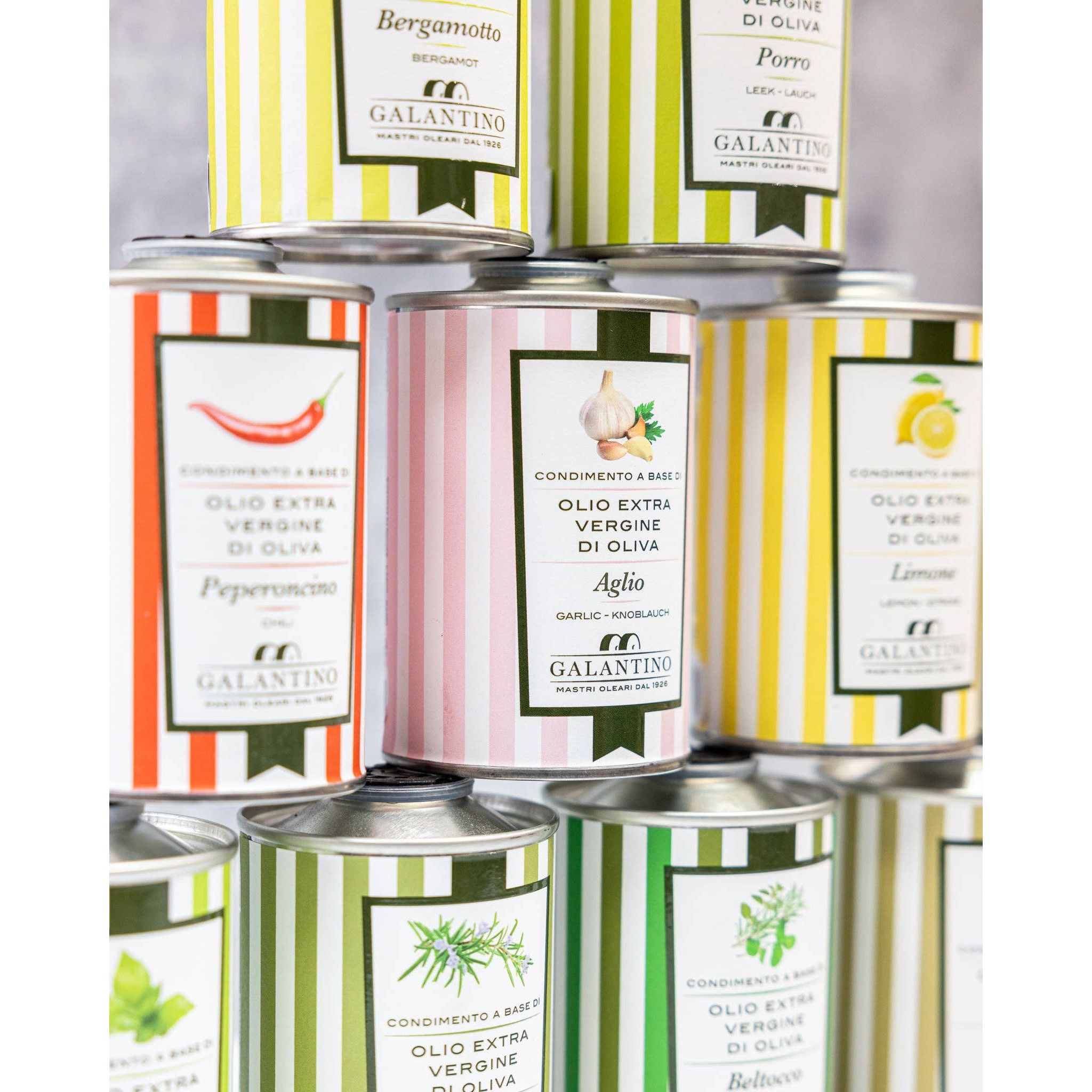 Zia Pia - Garlic EVOO Tin 250ml by Frantoio Galantino
