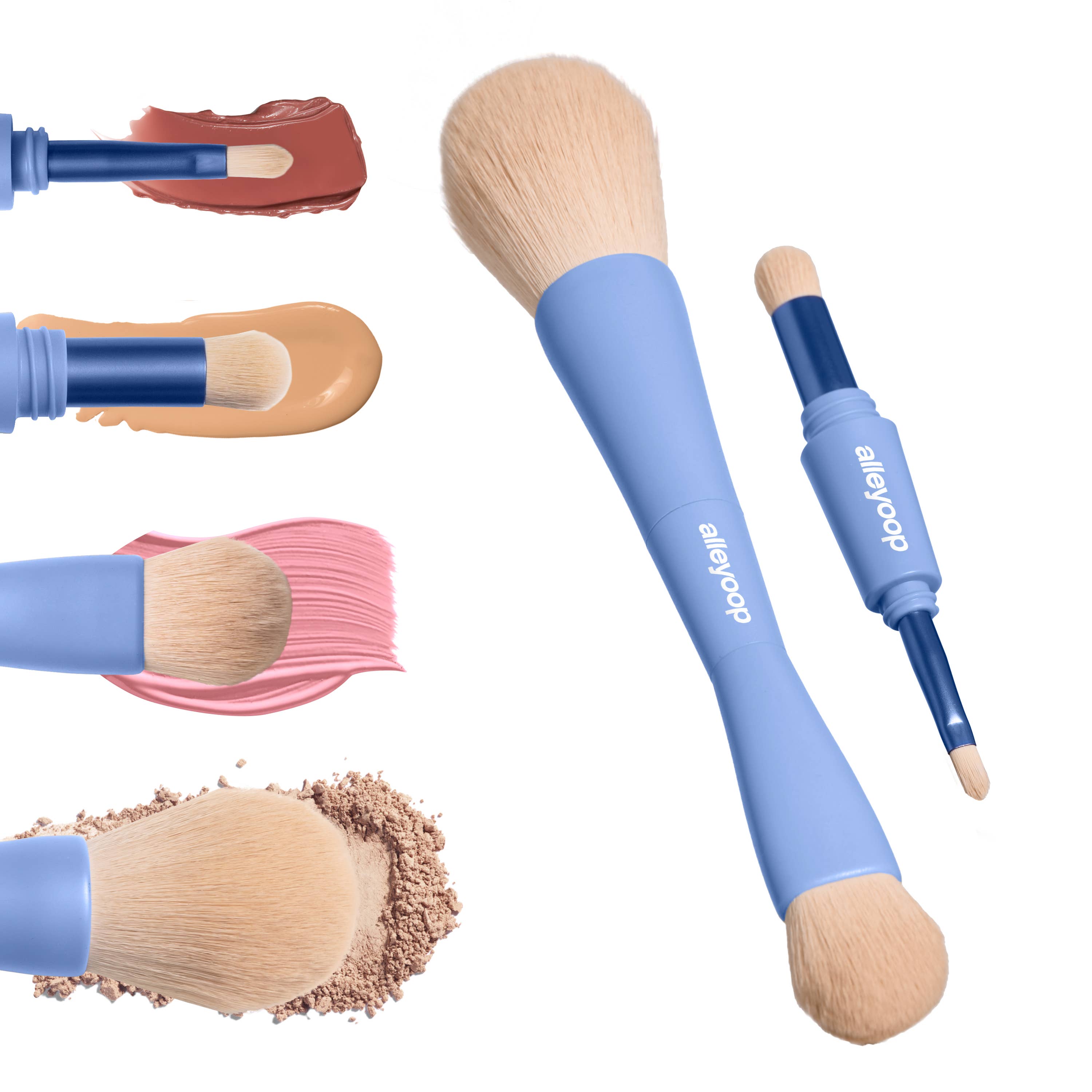 Overachiever | 4-in-1 Makeup Brushes