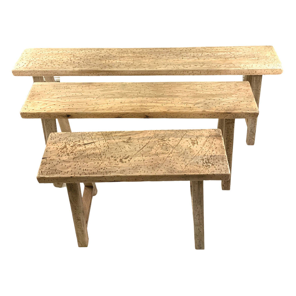 Rustic Wood Bench