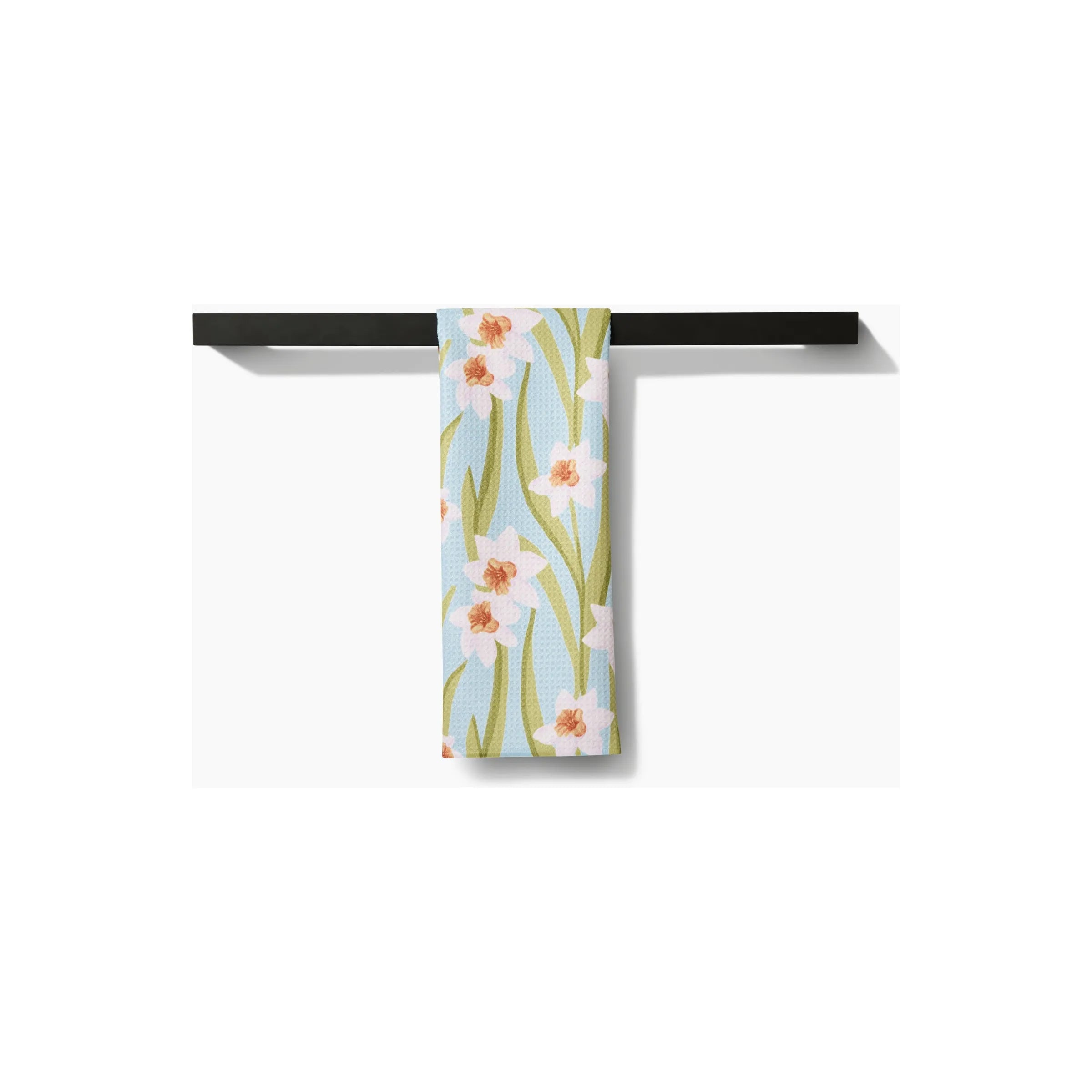 Geometry - Daffodil Sky Tea Towel