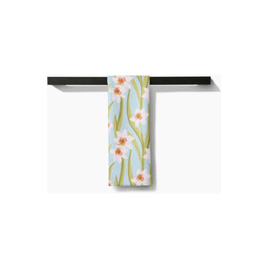 Geometry - Daffodil Sky Tea Towel