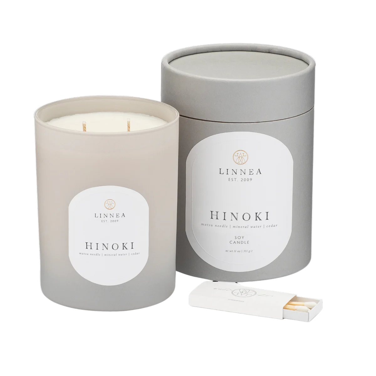 Linnea Candles 2 Wick Candles |  Core Collection