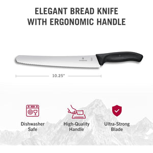 Swiss Classic Curved Bread Knife