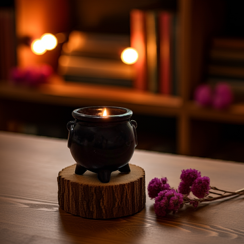 Midnight Embers Candle Co. - Witches Brew Cauldron Candle