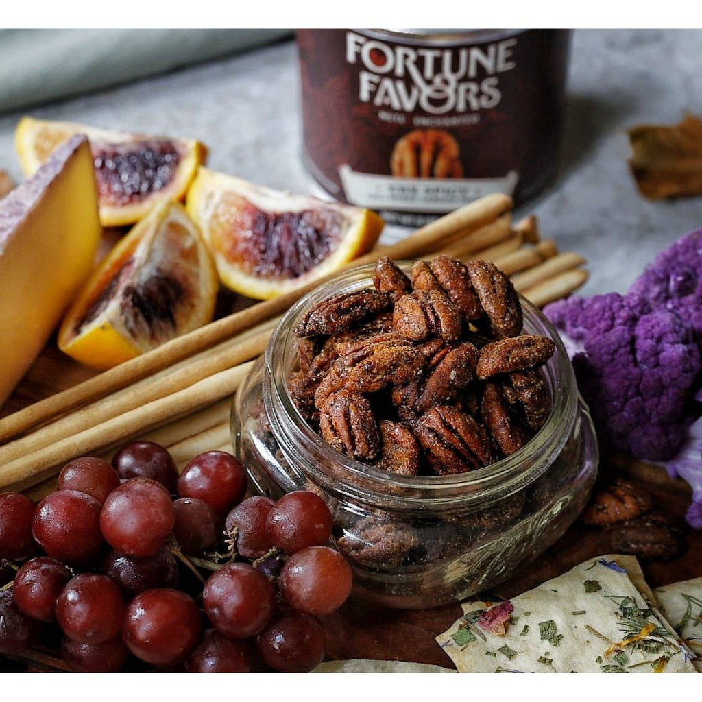 Spicy Candied Pecans
