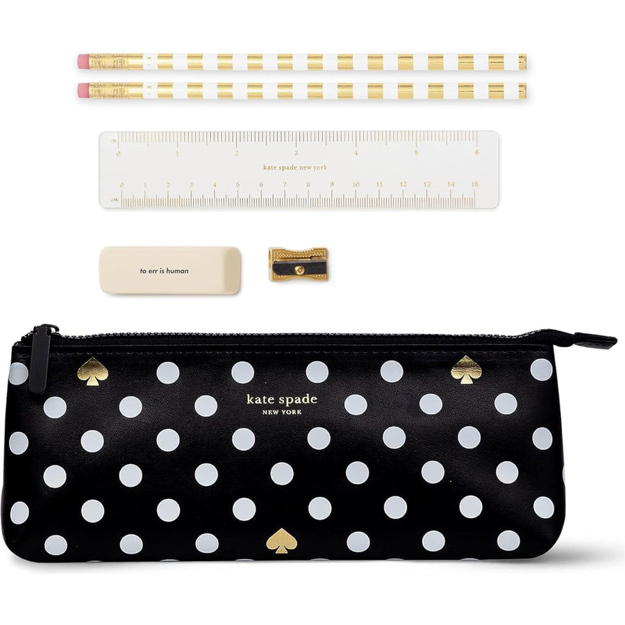 Kate Spade | Black & White Polka Dot
